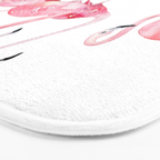 Flamingo Farm- Tropical Animal Bird World Bath Mat Gallery Image 3