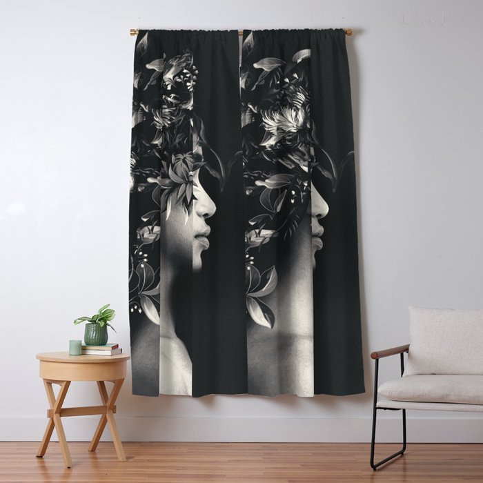Night Bloom Window Curtain Gallery Image 5