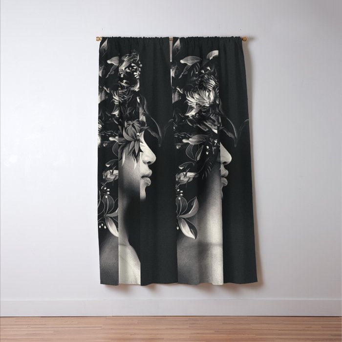Night Bloom Window Curtain Gallery Image 3
