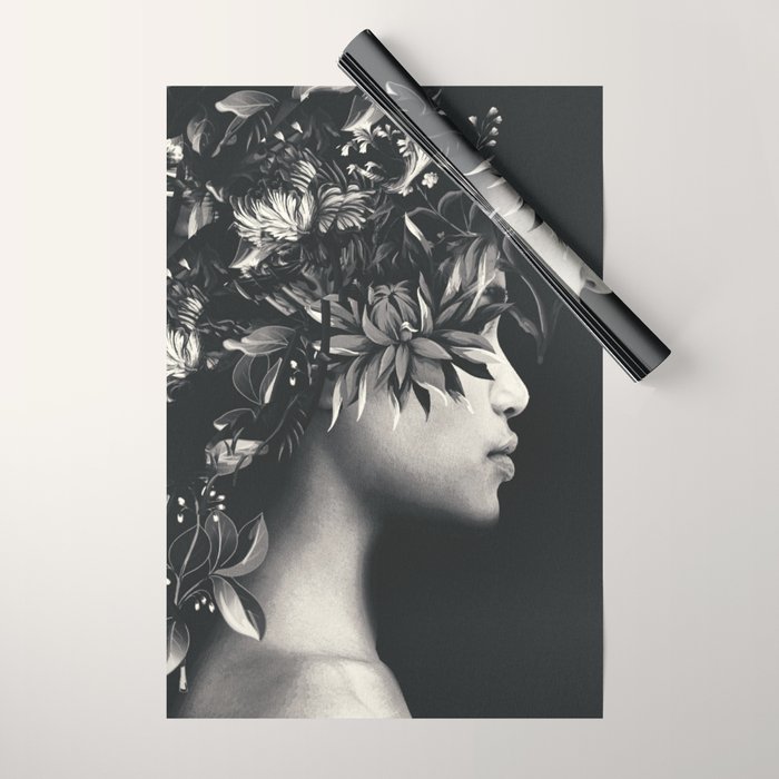 Night Bloom Wrapping Paper Gallery Image 1