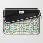 Persian Mosaic - Mint & White Laptop Sleeve Gallery Image 2