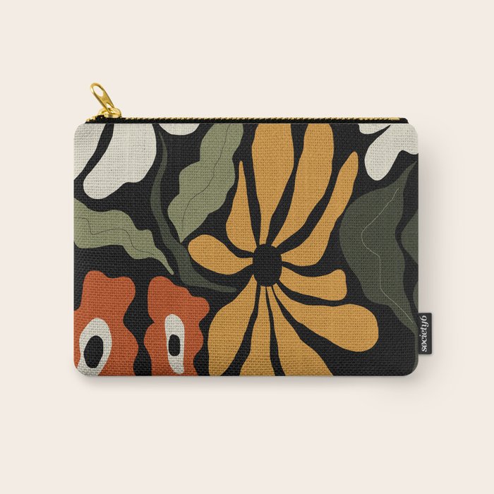Summer floral night Carry All Pouch Gallery Image 1