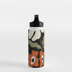Summer floral night Water Bottle Gallery Image 3