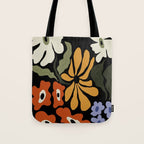 Summer floral night Tote Bag Gallery Image 1