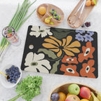Summer floral night Cutting Board Gallery Image 2