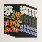 Summer floral night Wrapping Paper Gallery Image 3