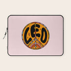 Leo Peace Sign Laptop Sleeve Gallery Image 1
