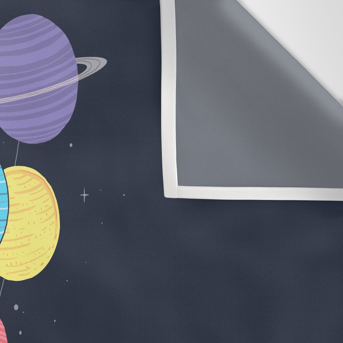Planet Balloons Wall Tapestry Gallery Image 3