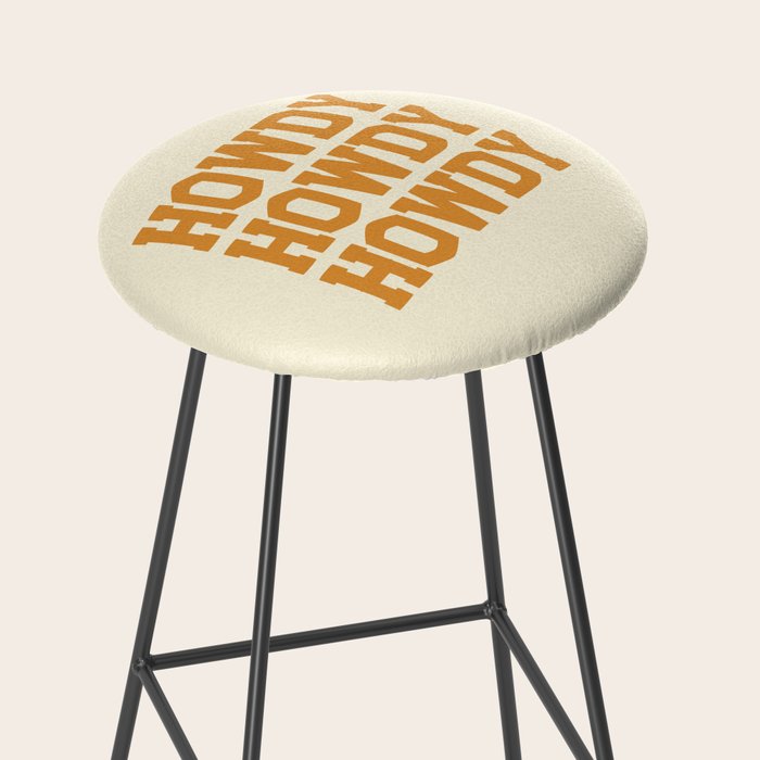 Howdy Howdy Howdy | Cowboy Stool Gallery Image 2
