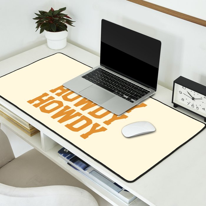 Howdy Howdy Howdy | Cowboy Desk Mat Gallery Image 2