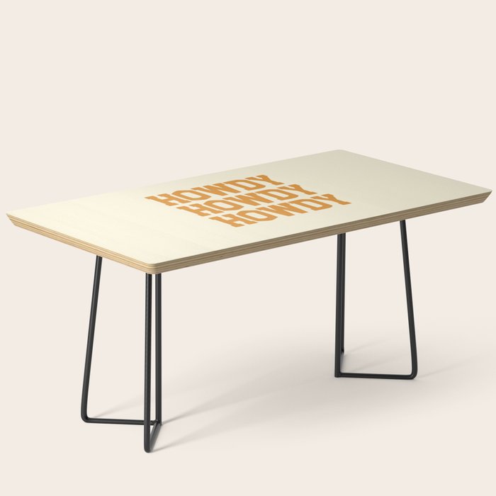 Howdy Howdy Howdy | Cowboy Coffee Table Gallery Image 1
