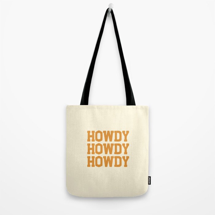 Howdy Howdy Howdy | Cowboy Tote Bag Gallery Image 2