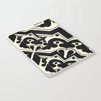 talavera mexican tile in black and white Notebook Gallery Image 3
