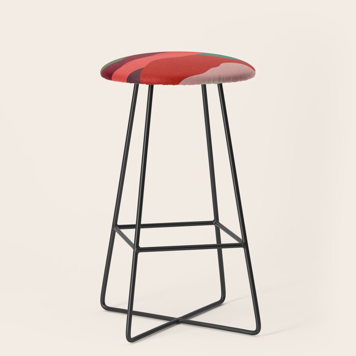 Art Clouds: Mid Century Edition Stool Gallery Image 1