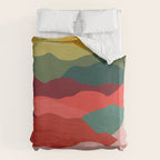 Art Clouds: Mid Century Edition Duvet Cover Gallery Image 6