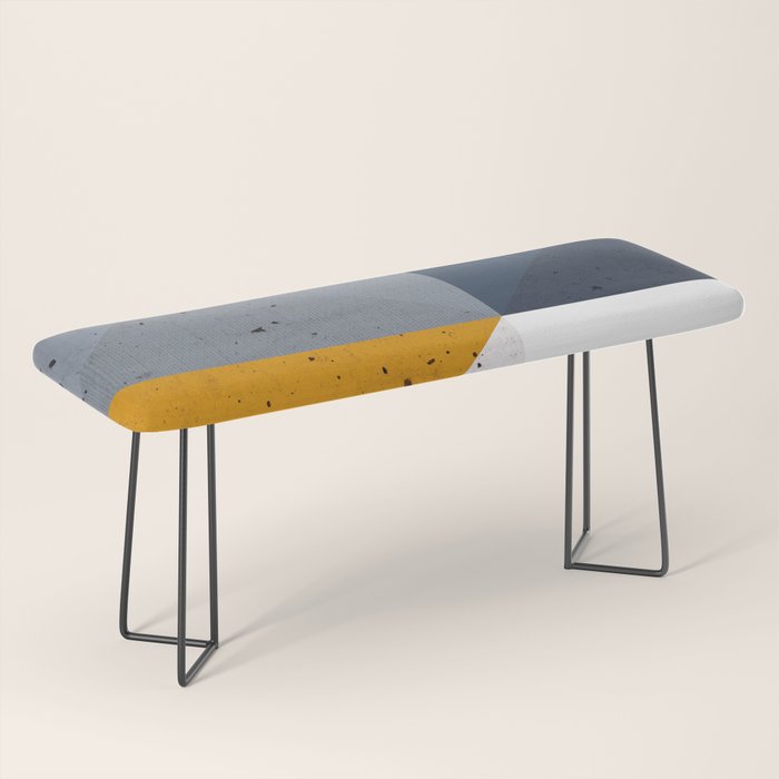 Modern Geometric 19/2 Bench Gallery Image 1