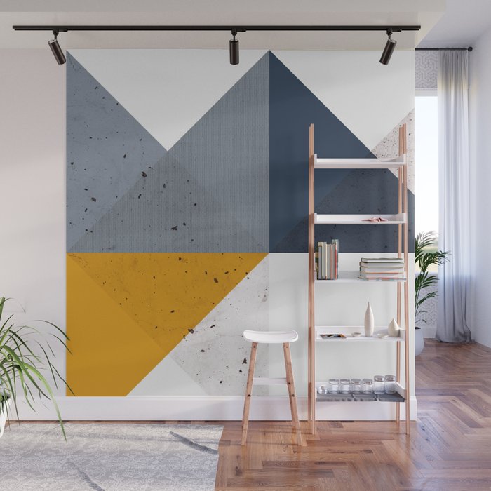 Modern Geometric 19/2 Wall Mural Gallery Image 1