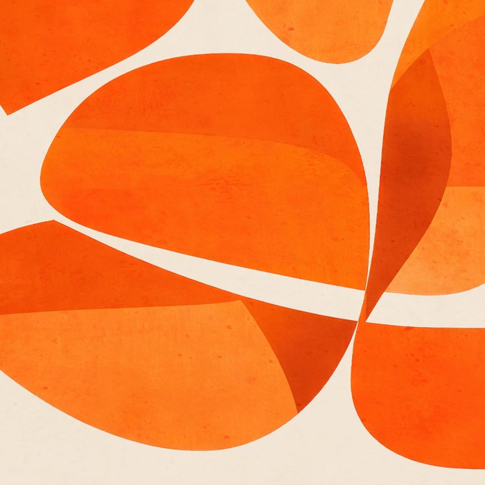 Abstract Turtle in Orange Coffee Mug Gallery Image 2