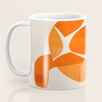 Abstract Turtle in Orange Coffee Mug Gallery Image 3