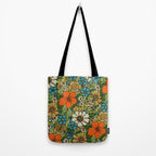 70s Plate Tote Bag Gallery Image 2