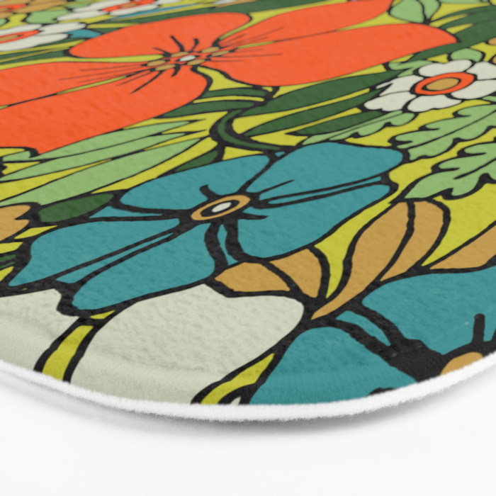 70s Plate Bath Mat Gallery Image 3