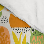 Playful Meadow Cute Animals with Motivational Affirmations - Great Outdoors Comforter Gallery Image 4