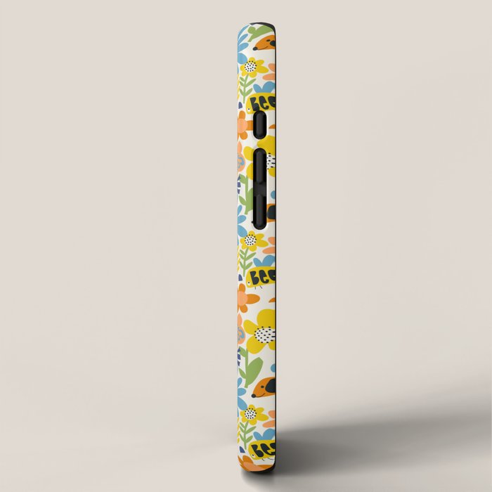 Playful Meadow Cute Animals with Motivational Affirmations - Great Outdoors iPhone Case Gallery Image 2
