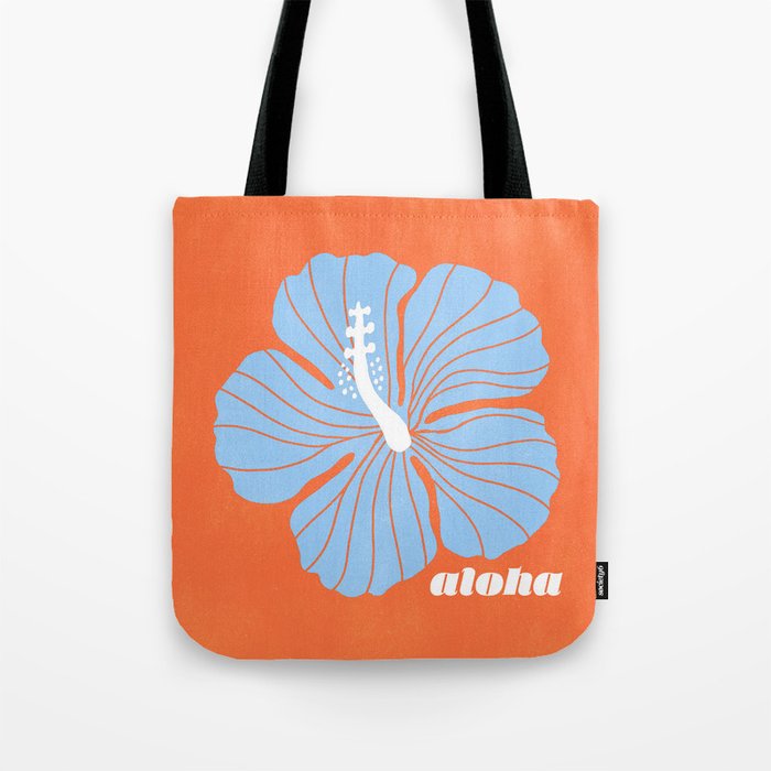 hibiscus aloha Tote Bag Gallery Image 1
