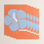 hibiscus aloha Wrapping Paper Gallery Image 3
