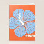 hibiscus aloha Stationery Card Gallery Image 2