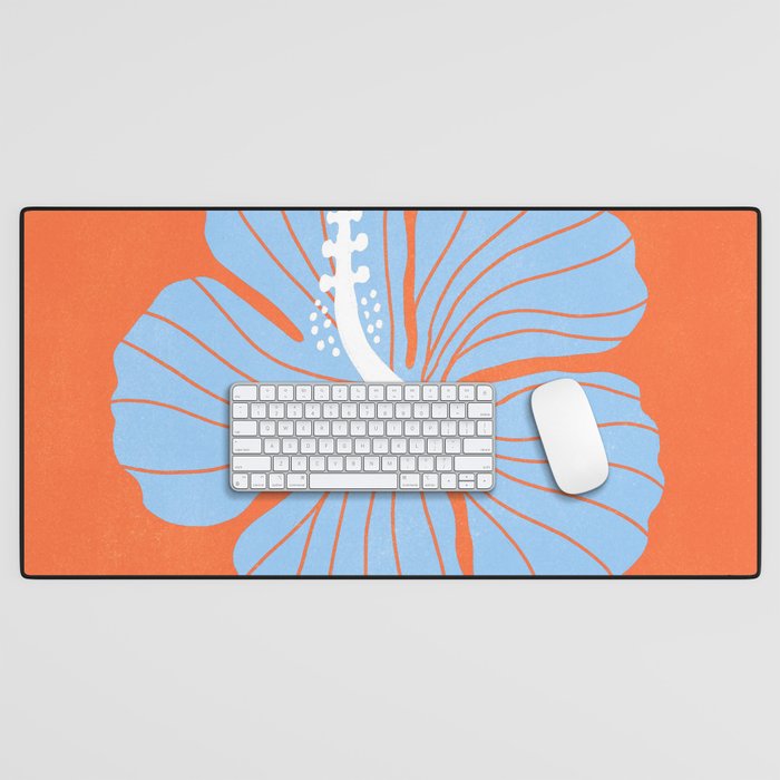 hibiscus aloha Desk Mat Gallery Image 1