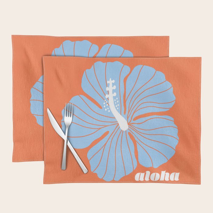 hibiscus aloha Placemat Gallery Image 1