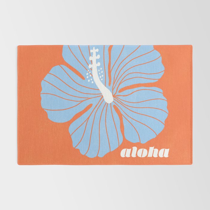 hibiscus aloha Rug Gallery Image 2