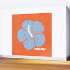 hibiscus aloha Wall Mural Gallery Image 2