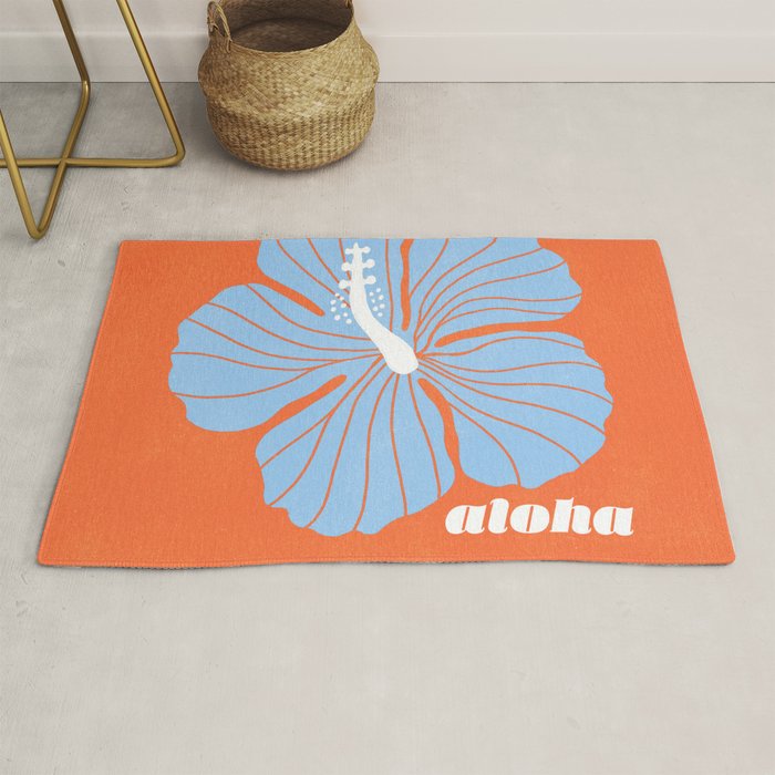 hibiscus aloha Rug Gallery Image 1