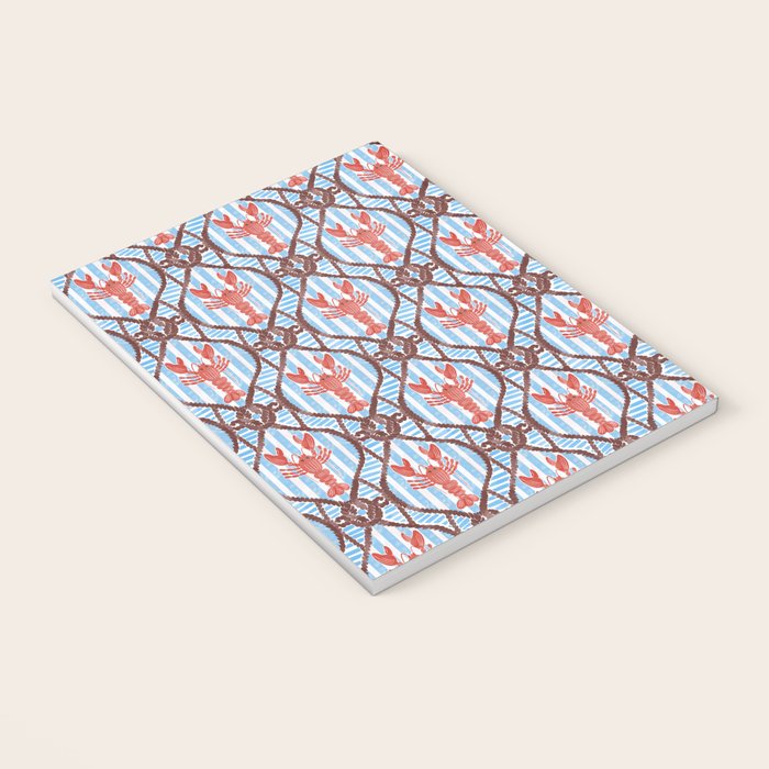 Coastal Lobster Elegance Notebook Gallery Image 3