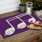Sounds O.K. (off key) Outdoor Rug Gallery Image 2