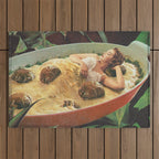 Meatball Extravaganza Outdoor Rug Gallery Image 1