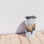 Buffalo In The Snow Travel Mug Gallery Image 4