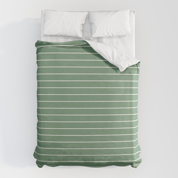 Minimal Arch XXXVIII Fresh Green Modern Geometric Lines Duvet Cover Gallery Image 6