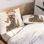 Joyful Stockings Pillow Sham Gallery Image 2