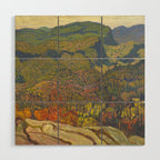 J.E.H. McDonald Forest Wilderness, 1921, McMichael Canadian Art Collection Wood Wall Art Gallery Image 1