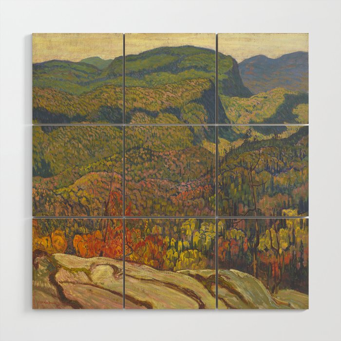 J.E.H. McDonald Forest Wilderness, 1921, McMichael Canadian Art Collection Wood Wall Art Gallery Image 1