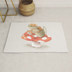 Awkward Toad Ready for Adventure Rug Gallery Image 1
