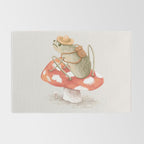 Awkward Toad Ready for Adventure Rug Gallery Image 2