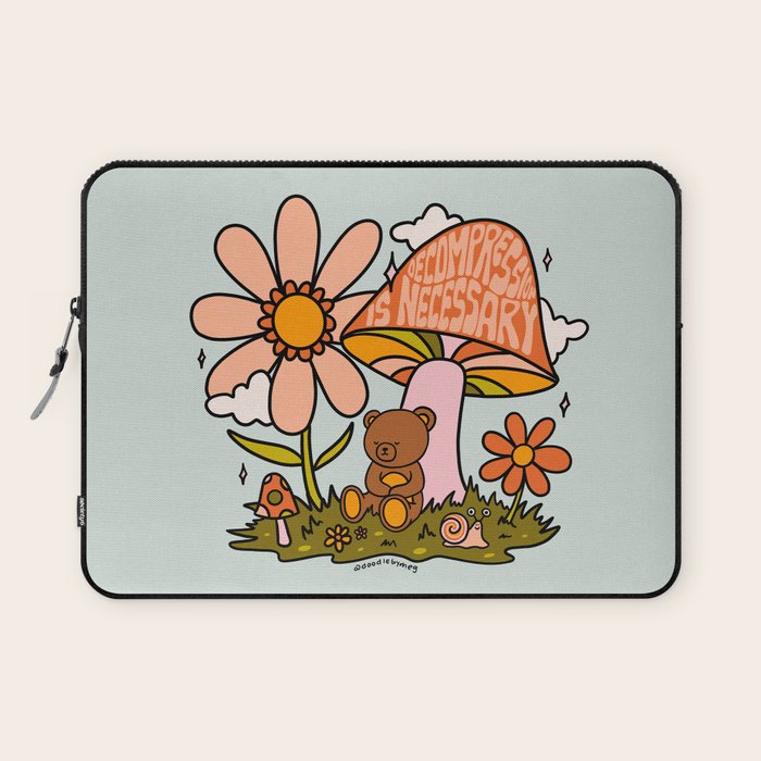 Decompression is Necessary Laptop Sleeve Gallery Image 1