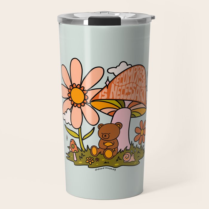 Decompression is Necessary Travel Mug Gallery Image 1