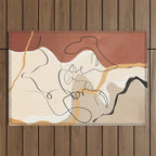 Developed Faces 01 Outdoor Rug Gallery Image 1