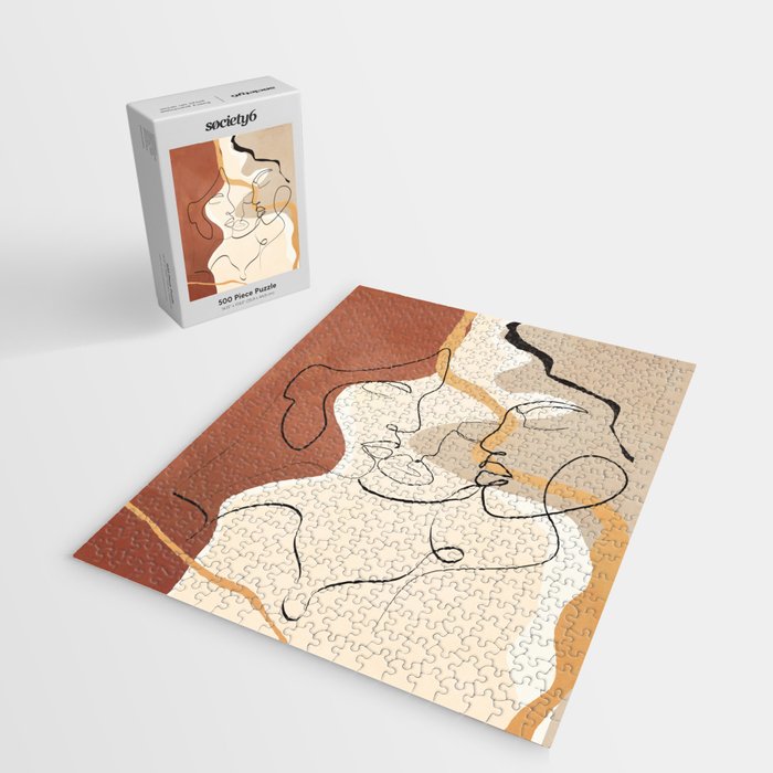 Developed Faces 01 Jigsaw Puzzle Gallery Image 2