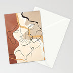 Developed Faces 01 Stationery Card Gallery Image 2